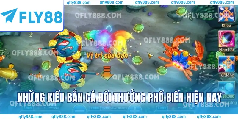 Những tựa game bắn cá đổi thưởng phổ biến hiện nay